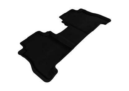 3D MAXpider L1HY04021509 2007-2012 Hyundai Santa Fe Kagu 2nd Row Floormats - Black