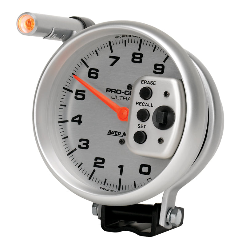 Autometer Ultra-Lite 5 inch 9000 RPM Single Range w/ Shift-Lite and Memory Tachometer 6856