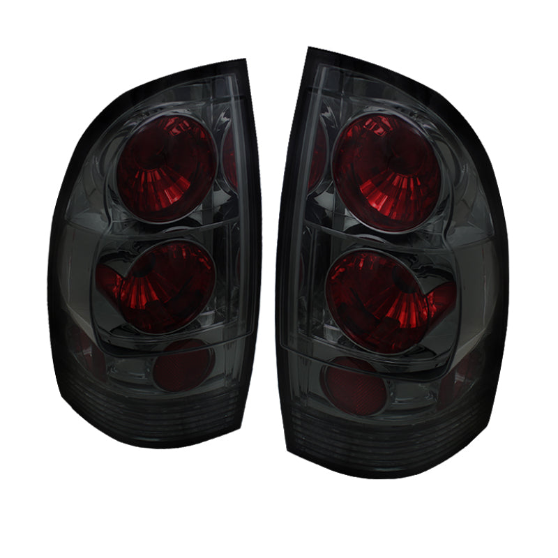 Spyder Toyota Tacoma 05-15 Euro Style Tail Lights Smoke ALT-YD-TT05-SM - eliteracefab.com