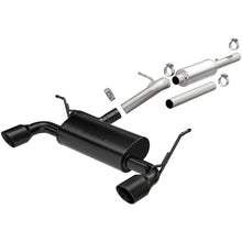 Load image into Gallery viewer, MagnaFlow 2018+ Jeep Wrangler 3.6L 409 SS Dual Split Rear Exit Black Tips Cat-Back Exhaust - eliteracefab.com