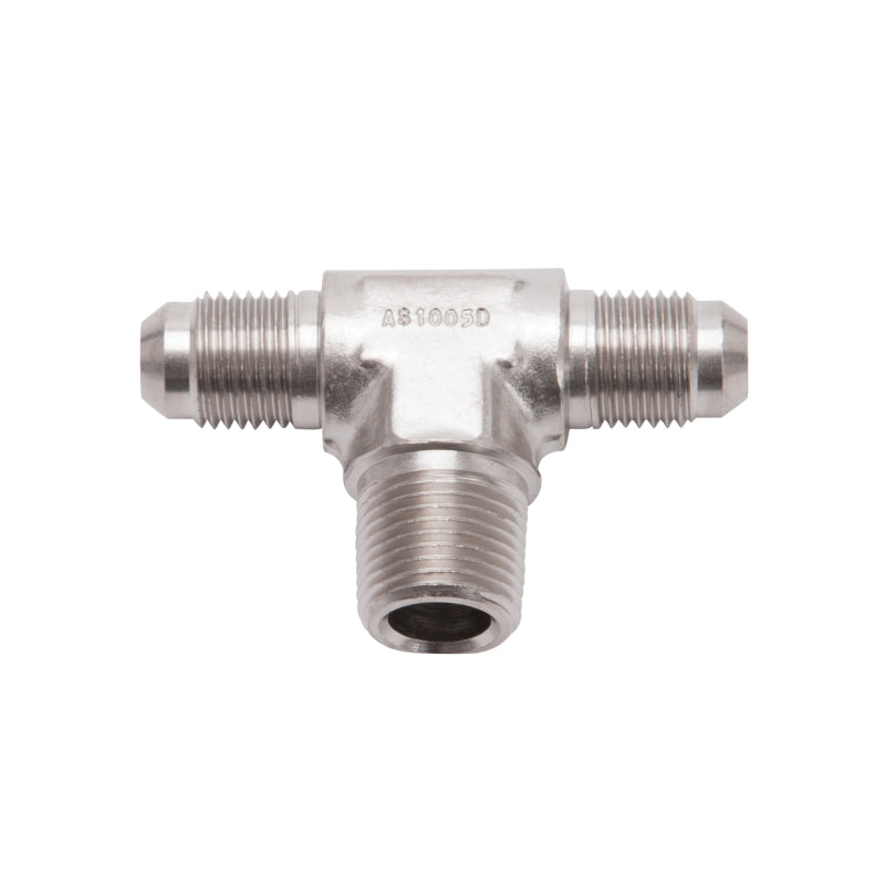 Russell Performance -6 AN to 3/8in NPT Flare to Pipe Tee Fitting