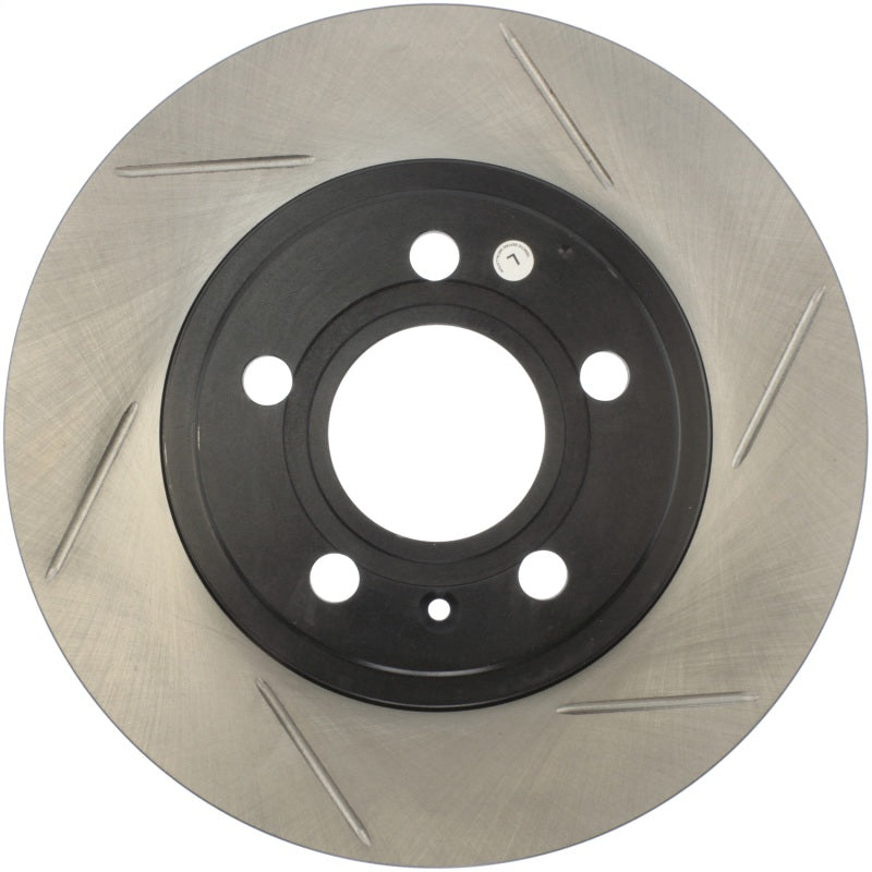 STOPTECH POWER SLOT 1/05-09 AUDI A4/A4 QUATTRO LEFT REAR SLOTTED ROTOR, 126.33097SL - eliteracefab.com