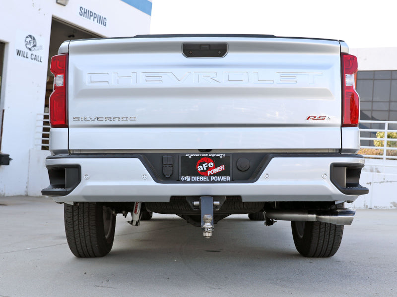 aFe Rebel XD Series 3in 304SS DPF-Back 20-21 GM Trucks L6-3.0L (td) LM2 - Dual Polished Tip aFe