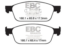 Load image into Gallery viewer, EBC 12+ Ford Focus 2.0 Turbo ST Greenstuff Front Brake Pads - eliteracefab.com