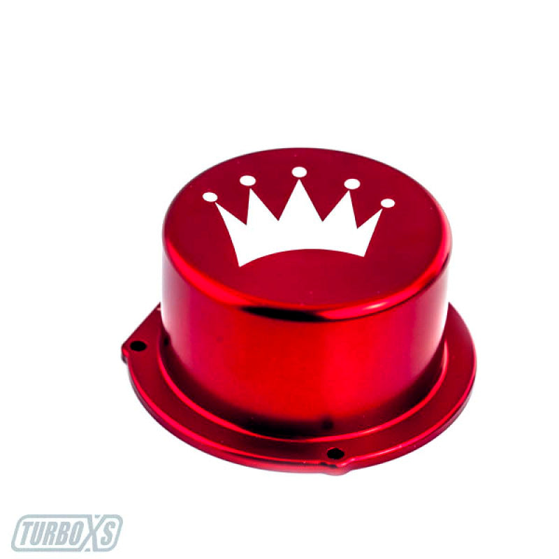 TURBOXS VACUUM PUMP COVER SUBARU WRX RED; 2015-2016 - eliteracefab.com