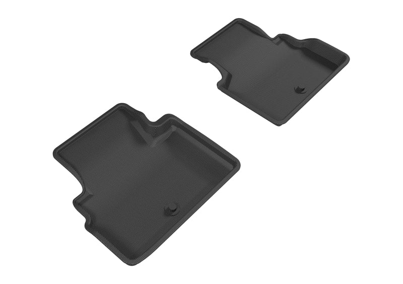 3D MAXpider L1IN02721509 2017-2019 Infiniti Q60 Kagu 2nd Row Floormats - Black
