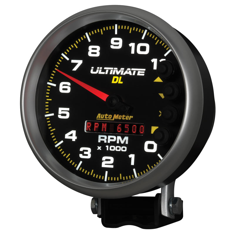 Autometer 5 inch Ultimate DL Playback Tachometer 11000 RPM - Black 6897