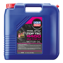 Load image into Gallery viewer, LIQUI MOLY 20L Top Tec Truck 4450 Motor Oil 15W40