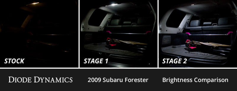 Diode Dynamics 09-13 Subaru ester Interior LED Kit Cool White Stage 2 Diode Dynamics