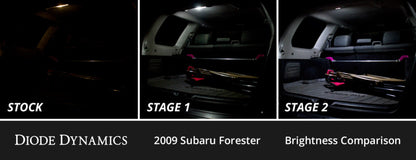 Diode Dynamics 09-13 Subaru ester Interior LED Kit Cool White Stage 2 Diode Dynamics