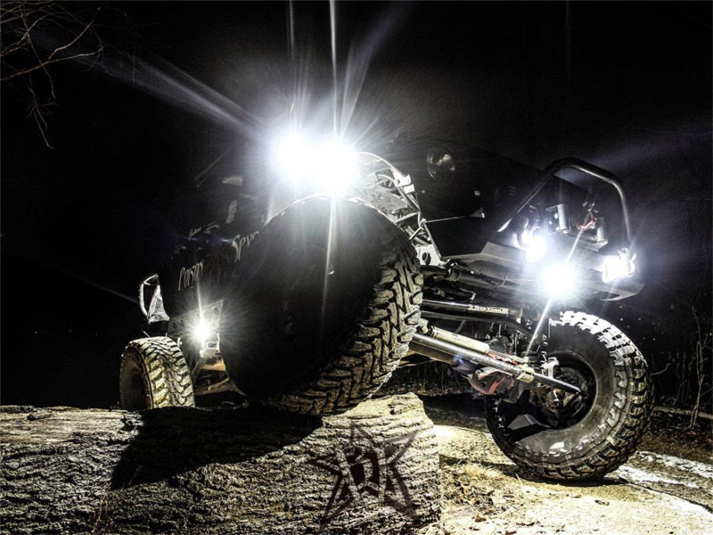 Rigid Industries Rock Light Kit- Cool White (4 lights) - eliteracefab.com