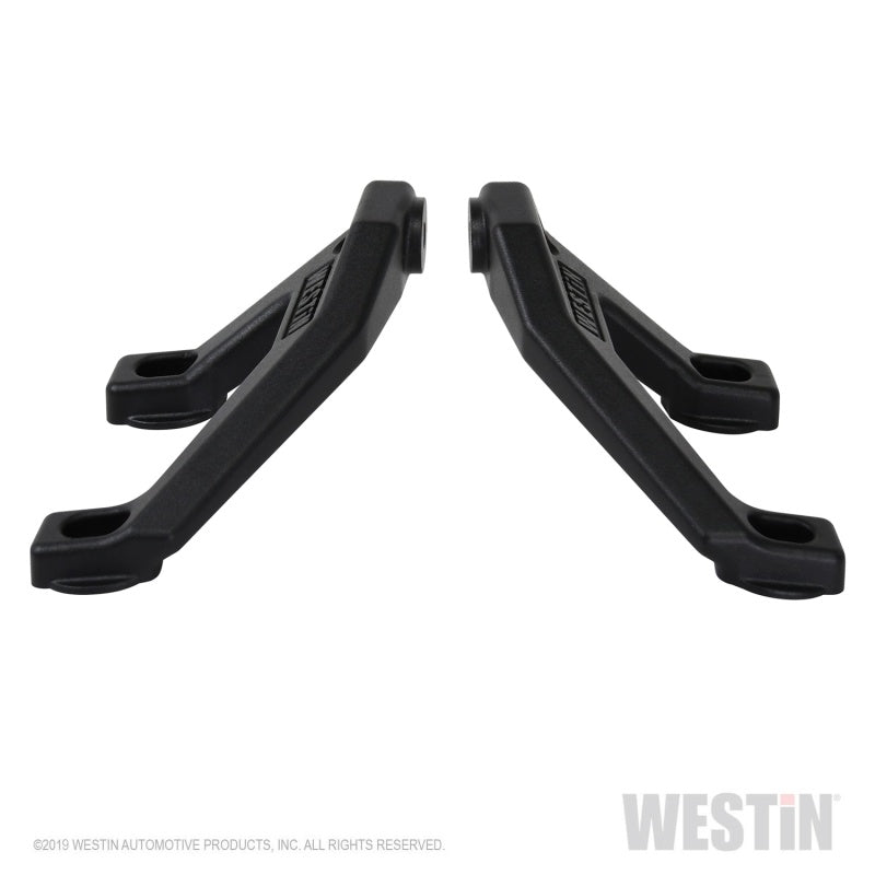 Westin 18-20 Jeep Wrangler / 2020 Gladiator LED Cowl Mount - Textured Black - eliteracefab.com