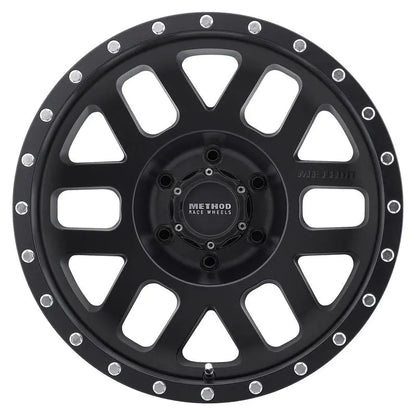 Method Race Wheels MR306 Mesh , 17x8.5, 0mm Offset, 6x5.5, 108mm Centerbore, Matte Black - eliteracefab.com