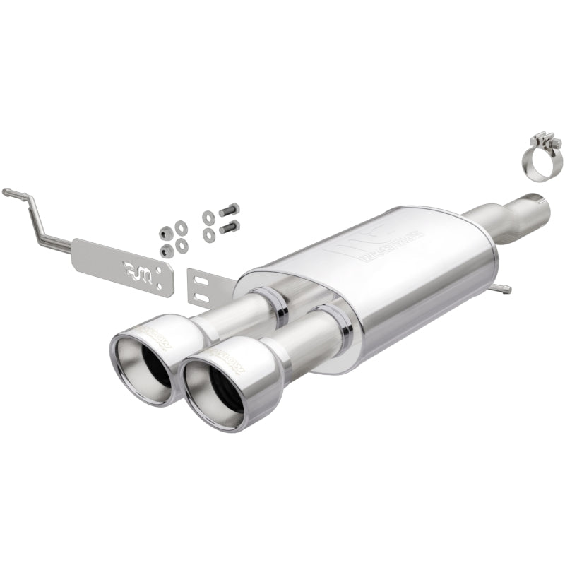 MagnaFlow 14-17 Mini Cooper L4 2.0L (Hatch Excl. 4-Door) 2.5in Pipe Dual-Tip Axle-Back Exhaust - eliteracefab.com