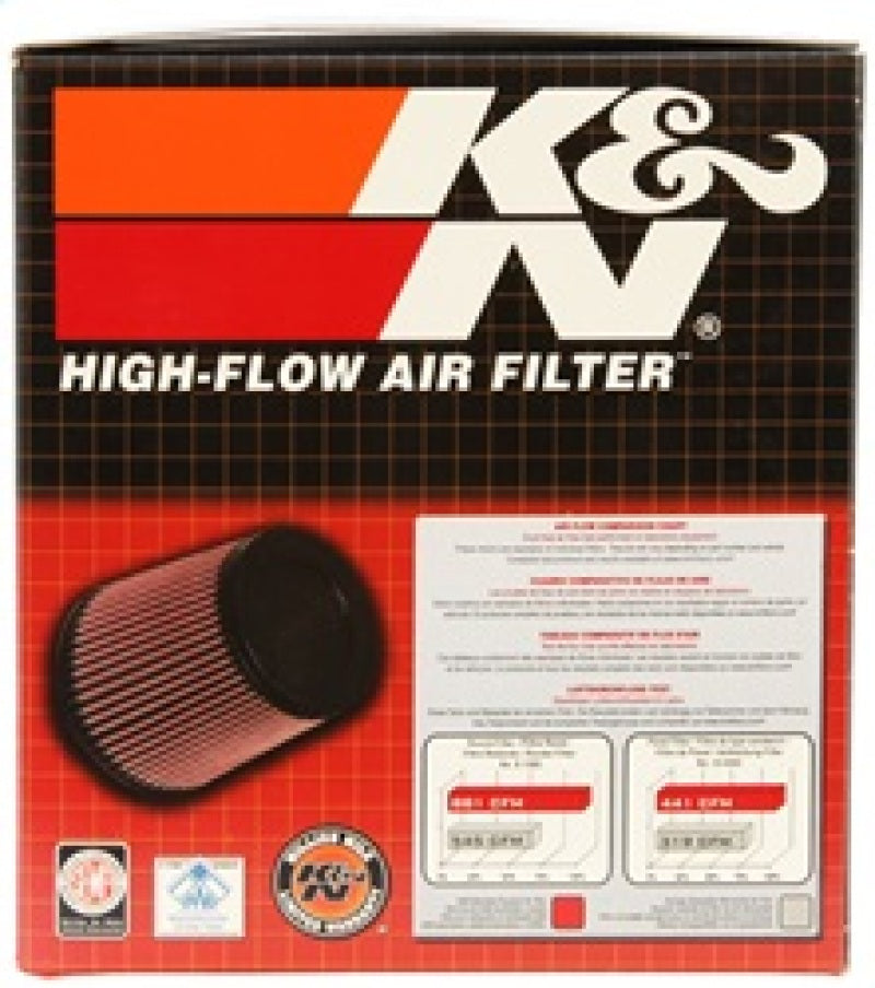 K&N 86-89 Honda TRX250R 6 inch H 4 inch ID 4.75 inch OD Tapered Conical Air Filter - eliteracefab.com