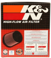 K&N Universal Oval Clamp-On Air Filter 2-3/4in Flange 6-1/4in Length 4in Width 5in Height - eliteracefab.com
