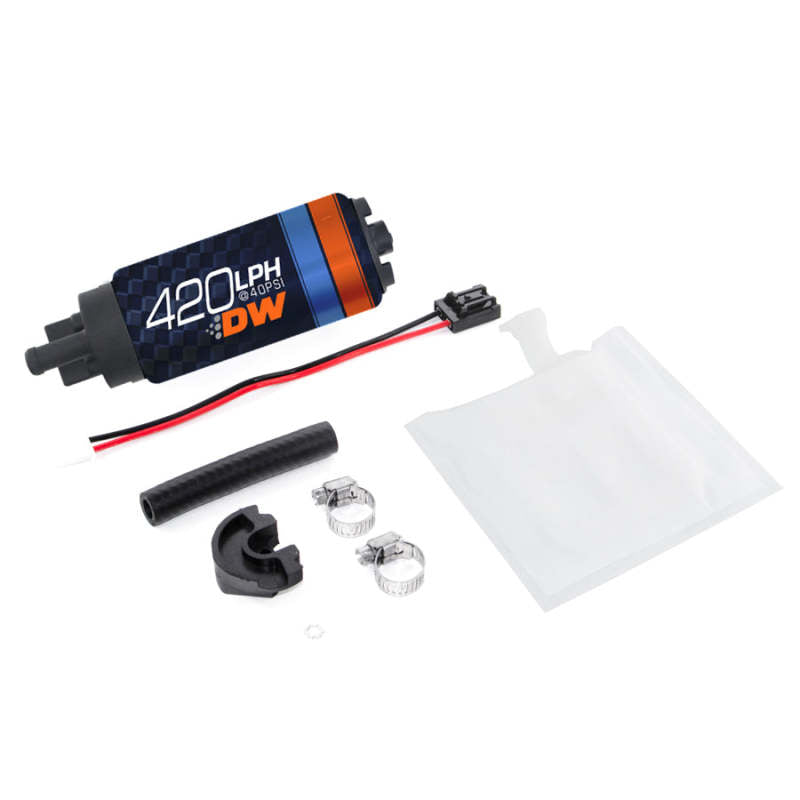 Deatschwerks DW420 Series 420lph In-Tank Fuel Pump w/ Install Kit For Forester 97-07 Impreza DeatschWerks