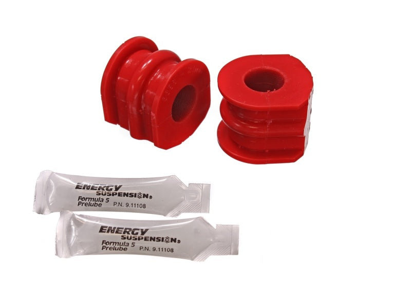 Energy Suspension 03-07 Infiniti G-35 Coupe RWD / 02-09 350Z Red 21mm Rear Sway Bar Frame Bushings - eliteracefab.com