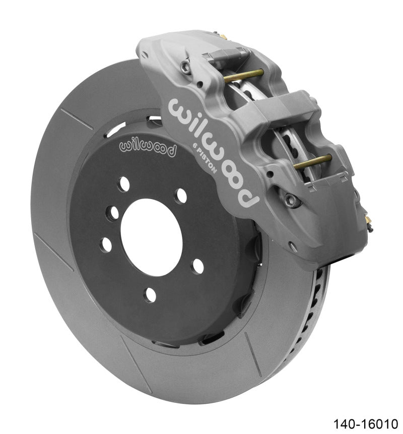 Wilwood AERO6 Front Brake Kit 14.00 Slotted 96-99 BMW M3 w/Lines Wilwood