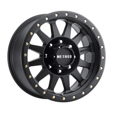 Load image into Gallery viewer, Method MR304 Double Standard 18x9 +18mm Offset 8x6.5 130.81mm CB Matte Black Wheel - eliteracefab.com