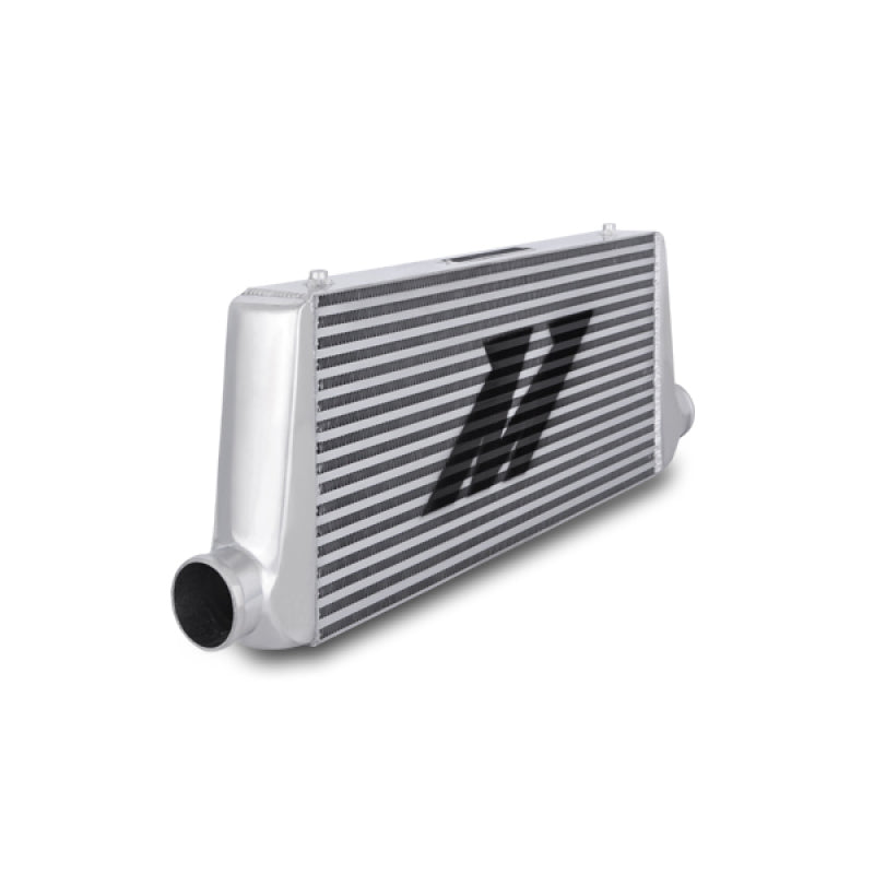 Mishimoto Universal Silver R Line Intercooler Overall Size: 31x12x4 Core Size: 24x12x4 Inlet / Outle - eliteracefab.com