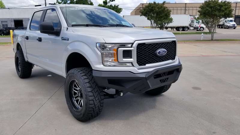 Road Armor 18-20 Ford F150 SPARTAN Front Bumper - Tex Blk - eliteracefab.com