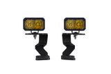 Diode Dynamics 2022 Toyota Tundra C2 Sport Stage Series Ditch Light Kit - Yellow Combo