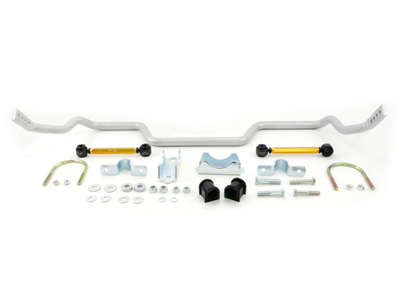 Whiteline 05+ Ford Mustang Coupe 8 cyl (Inc Shelby GT / GT500) Rear 27mm Heavy Duty Adj Swaybar - eliteracefab.com