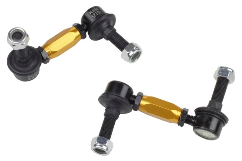 Whiteline 03+ Nissan 350z Z33 / 07-08 Infiniti G35 (Exc AWD) Fr Swaybar-Link Assy HD Adj Steel Ball - eliteracefab.com