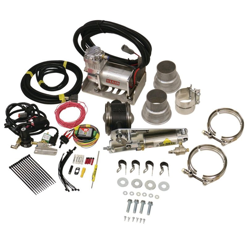 BD Diesel Exhaust Brake - Universal 3.0in c/w Air Compressor BD Diesel