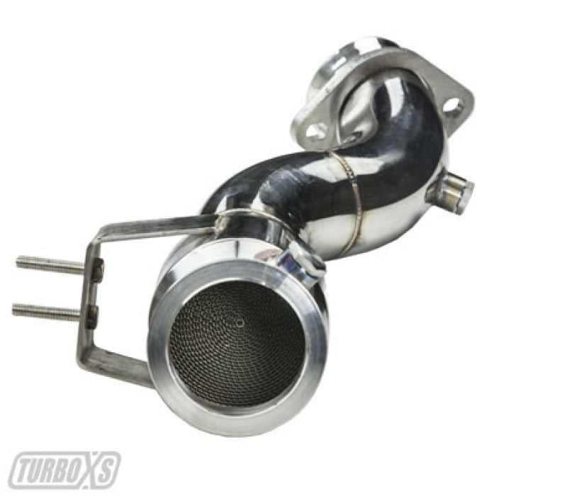 Turbo XS 2015+ Ford Mustang Ecoboost Downpipe w/ High Flow Catalytic Converter Turbo XS