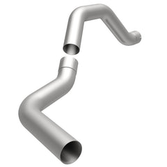 Flowmaster Exhaust Tip - 3.50 in. Angle Cut Polished SS Fits 2.50 in. Tubing - Clamp on - eliteracefab.com