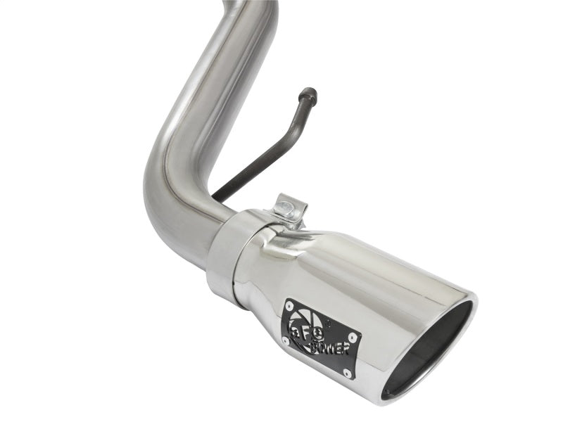 aFe Scorpion 2-1/2in Alum Steel Cat-Back Exhaust w/ Polished Tips 07-17 Toyota FJ Cruiser V6 4.0L - eliteracefab.com