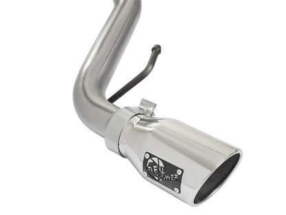 aFe Scorpion 2-1/2in Alum Steel Cat-Back Exhaust w/ Polished Tips 07-17 Toyota FJ Cruiser V6 4.0L - eliteracefab.com