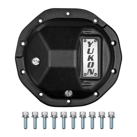 Yukon Hardcore Nodular Iron Cover for Rear GM 8.6in w/8mm Cover Bolts Yukon Gear & Axle