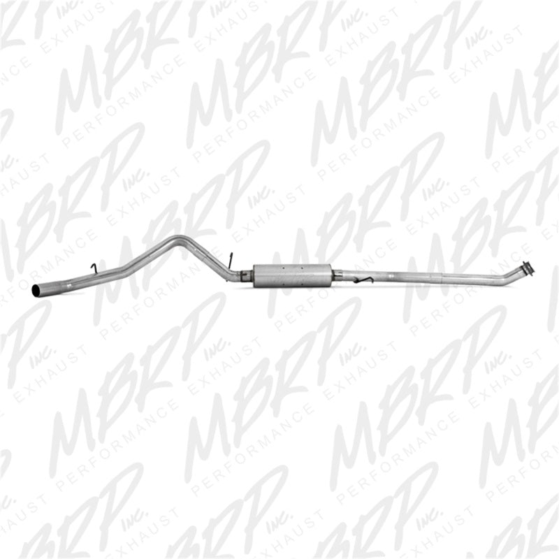 MBRP 2003-2007 Chev/GMC 1500 Classic 4.8/5.3L EC/CC-SB Cat Back Single Side AL P Series Exhaust - eliteracefab.com