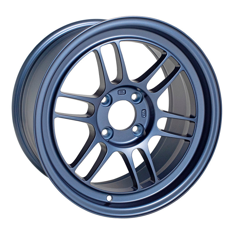 Enkei RPF1 15x8 4x100 28mm Offset 5 Hub Bore Matte Blue Wheel - 11.64Lbs (MOQ 40) - eliteracefab.com