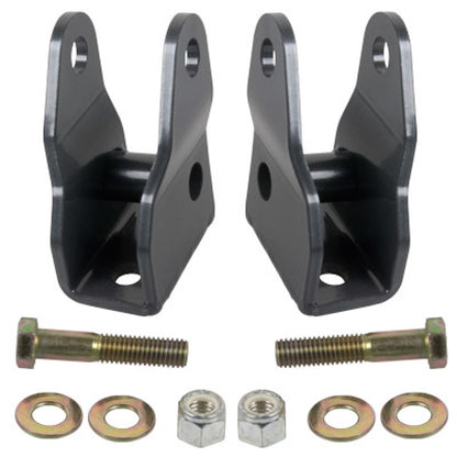 Synergy 07-18 JeepWrangler JK/JKU Front Lower Shock Extension Brackets - eliteracefab.com