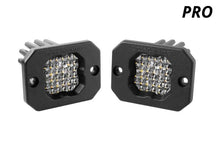 Load image into Gallery viewer, Diode Dynamics Stage Series C1 LED Pod Pro - White Flood Flush WBL (Pair)