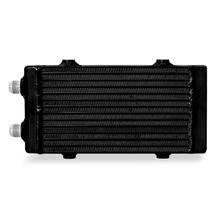 Load image into Gallery viewer, Mishimoto Universal Small Bar and Plate Dual Pass Black Oil Cooler - eliteracefab.com