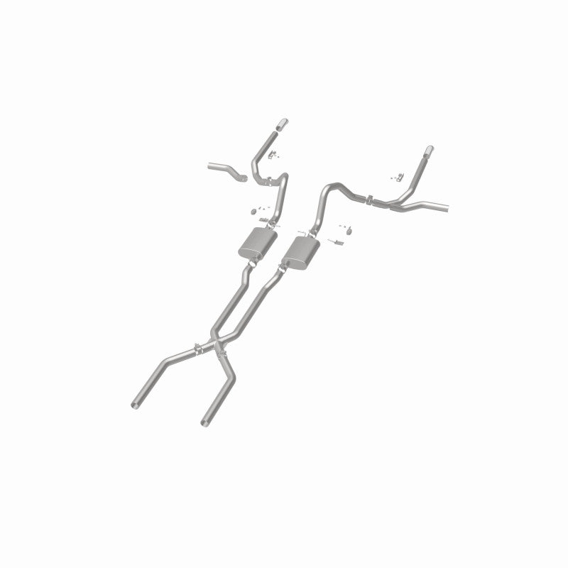 MagnaFlow 65-68 Chevy Impala All V8 Multiple Exit Options Crossmember-Back Perf Exhaust Magnaflow