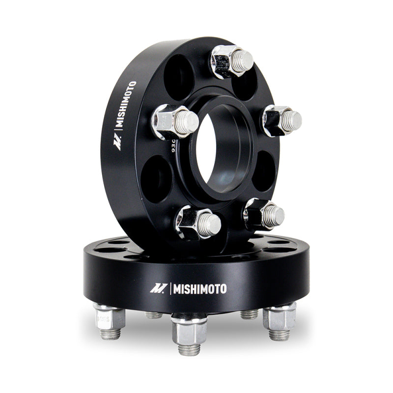 Mishimoto Wheel Spacers - 5x120 - 67.1 - 30 - M14 - Black