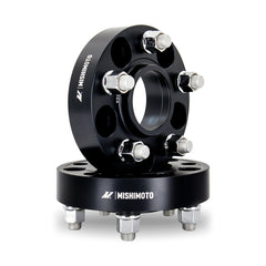 Mishimoto Wheel Spacers - 5x120 - 67.1 - 25 - M14 - Black