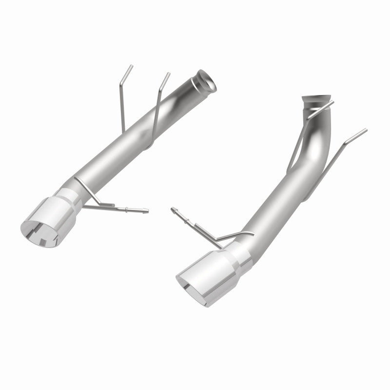 MagnaFlow 13 Ford Mustang Dual Split Rear Exit Stainless Axle-Back Cat Back Exhaust (Competition) Magnaflow