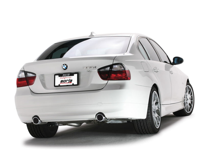 Borla 07-08 BMW 335i coupe/sedan aggressive catback exhaust system - eliteracefab.com