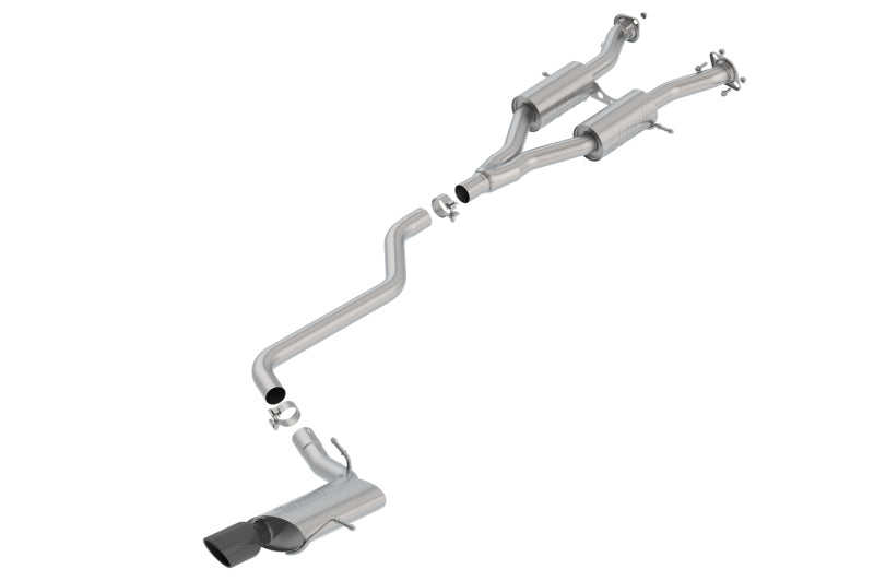 2014-2020 Jeep Grand Cherokee Cat-Back Exhaust System S-Type Part # 140748BC - eliteracefab.com