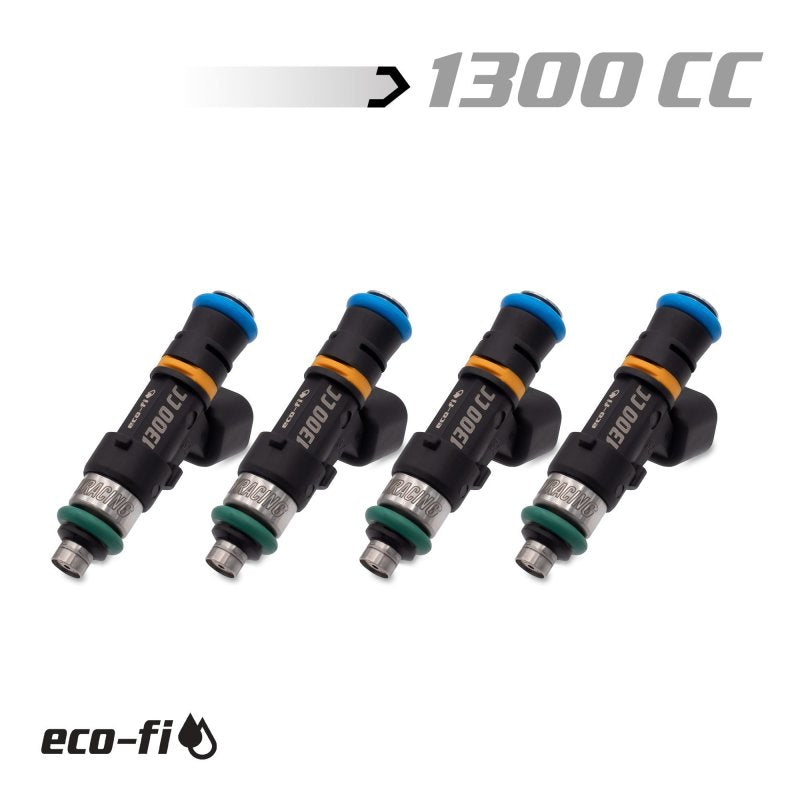 BLOX Racing Eco-Fi Street Injectors 1300cc/min Honda K Series (Set of 4) BLOX Racing