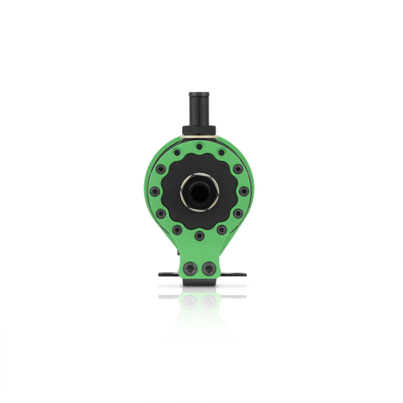 Mishimoto Universal Baffled Oil Catch Can - Green Mishimoto
