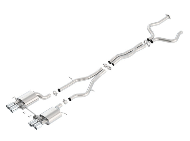 2016-2019 Cadillac ATS-V Cat-Back Exhaust System S-Type Part # 140692 - eliteracefab.com