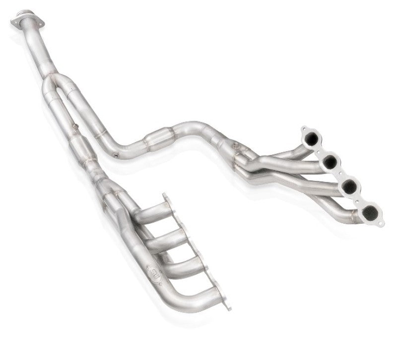 Stainless Works 2020-21 Silverado HD 6.6L 1-7/8in Long Tube Header Kit Factory Connect Stainless Works